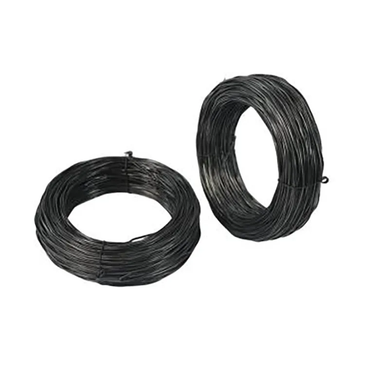 Fil d'acier recuit noir